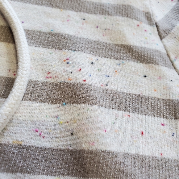 Kismet Striped Pullover Birthday Cake patterned Hoodie size medium - Picture 3 of 11